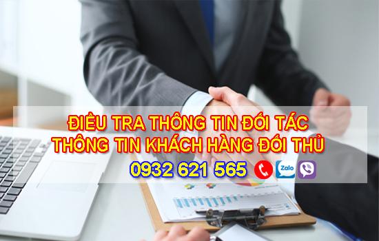 Thuê dịch vụ thám tử điều tra thông tin đối tác đối thủ cạnh tranh cho doanh nghiệp