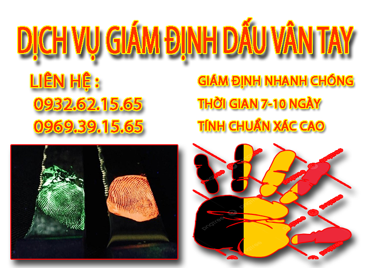 Dịch vụ giám định dấu vân tay tại Nghệ An chất lượng uy tín 1