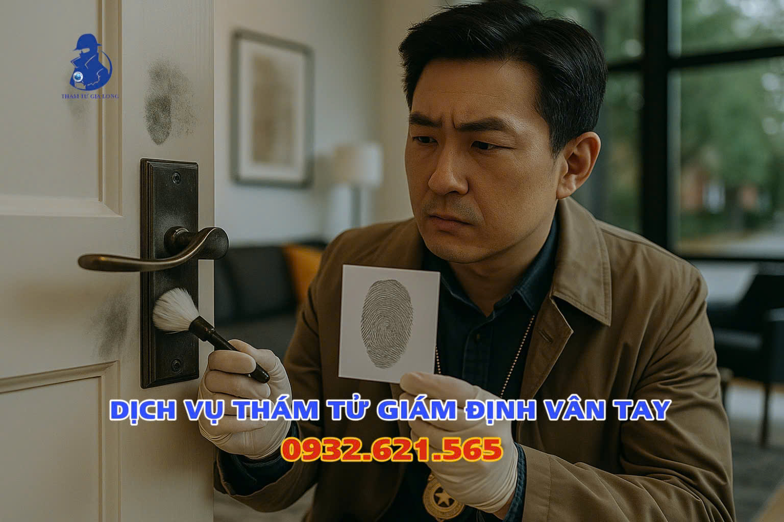 Thám tử giám định vân tay điều tra trộm cắp nội bộ chuyên nghiệp